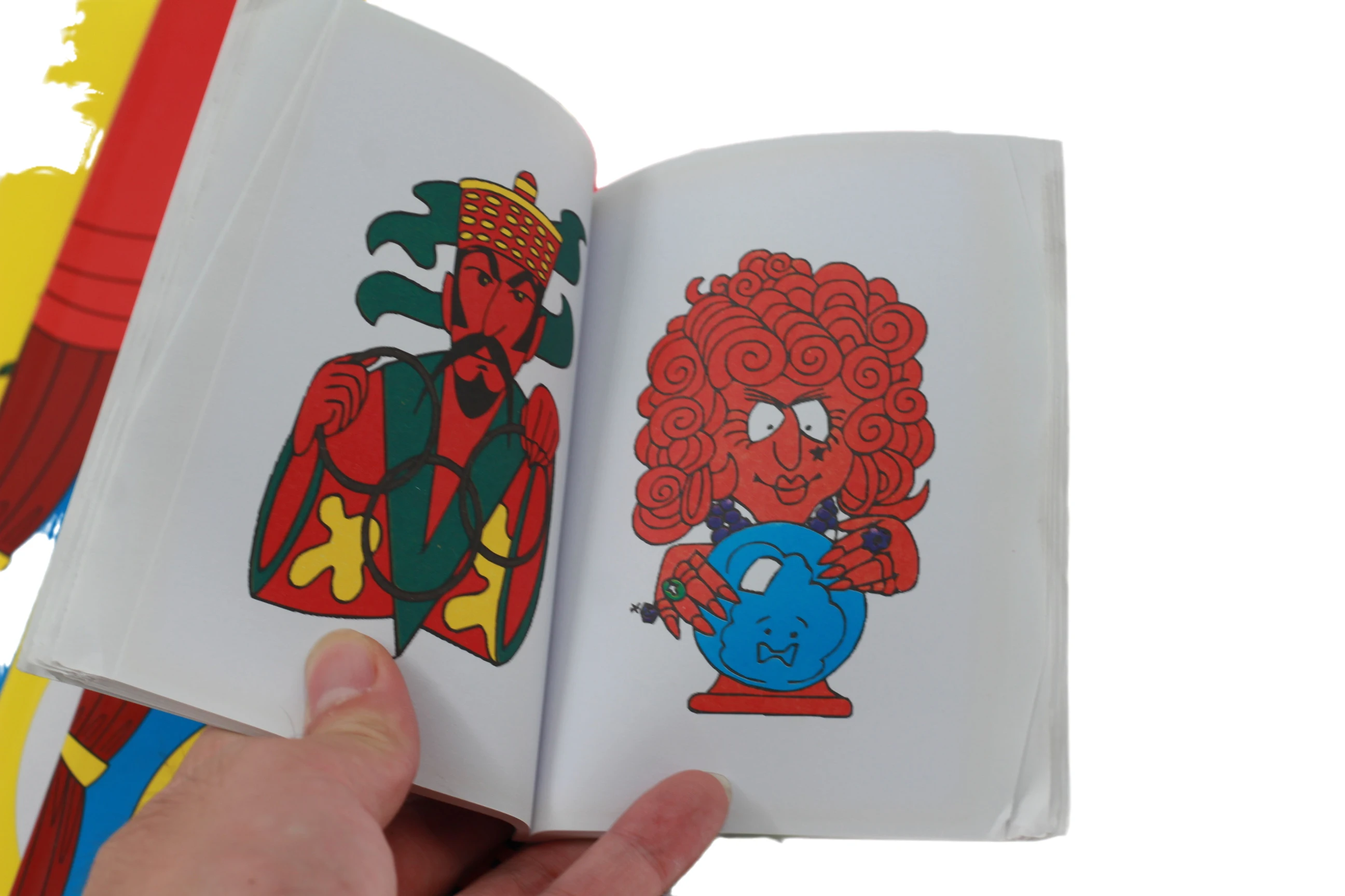 Веселая книга-раскраска маленького/среднего/большого размера волшебные трюки