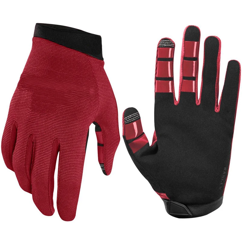 

Raner Red Gloves MTB BMX Bicycle Cycling Motocross MX DH Dirt Bike Men Women
