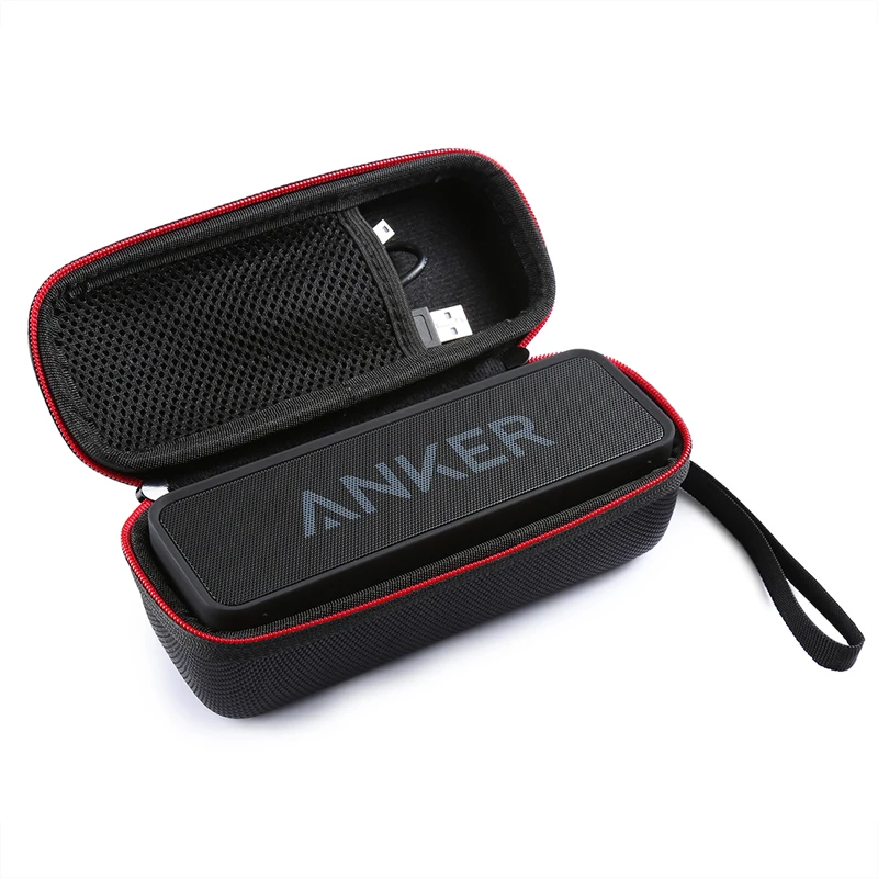 Чехол для Anker SoundCore 1 с двумя динамиками Bluetooth, звуковая коробка для хранения, сумка для переноски, футляр для путешествий, жесткие чехлы(только чехол