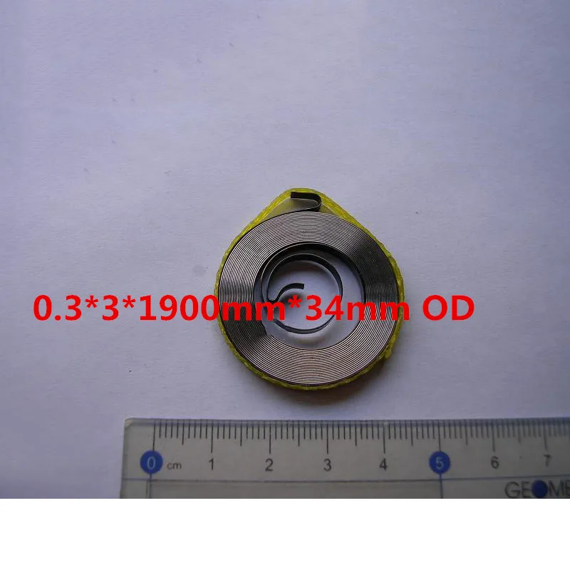 1 шт. спиральная катушка с плоским проводом пружины постоянной силы 0 3 мм толщина *