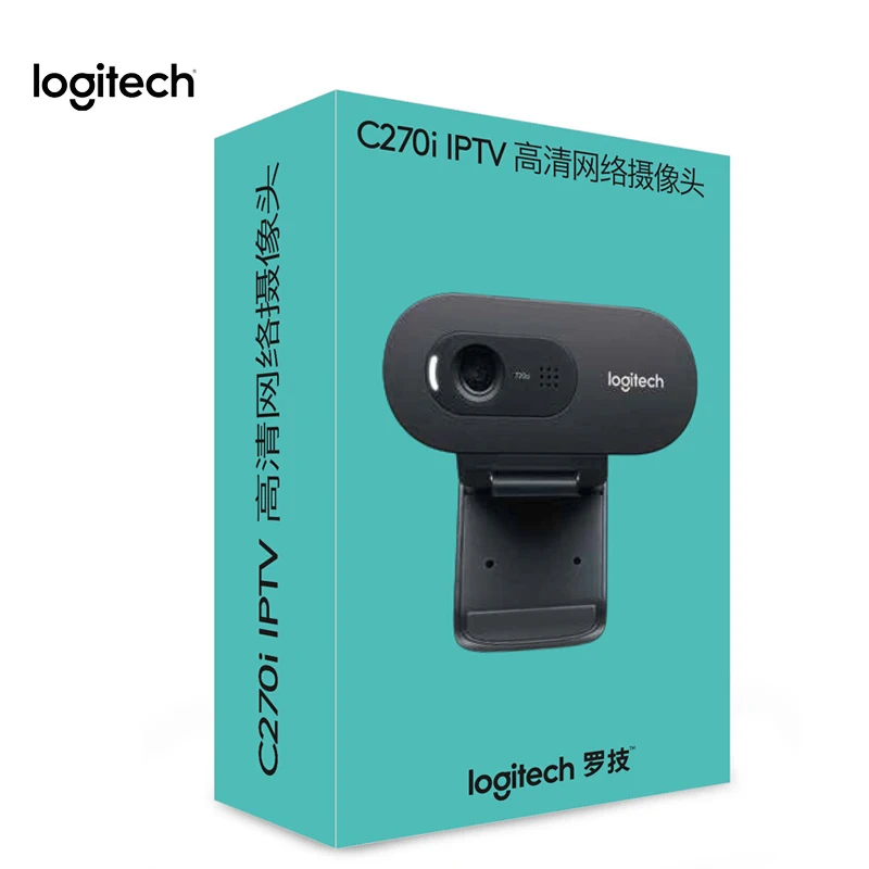 100% оригинальная веб камера Logitech C270i 5Mega HD 720P высокого разрешения игровая