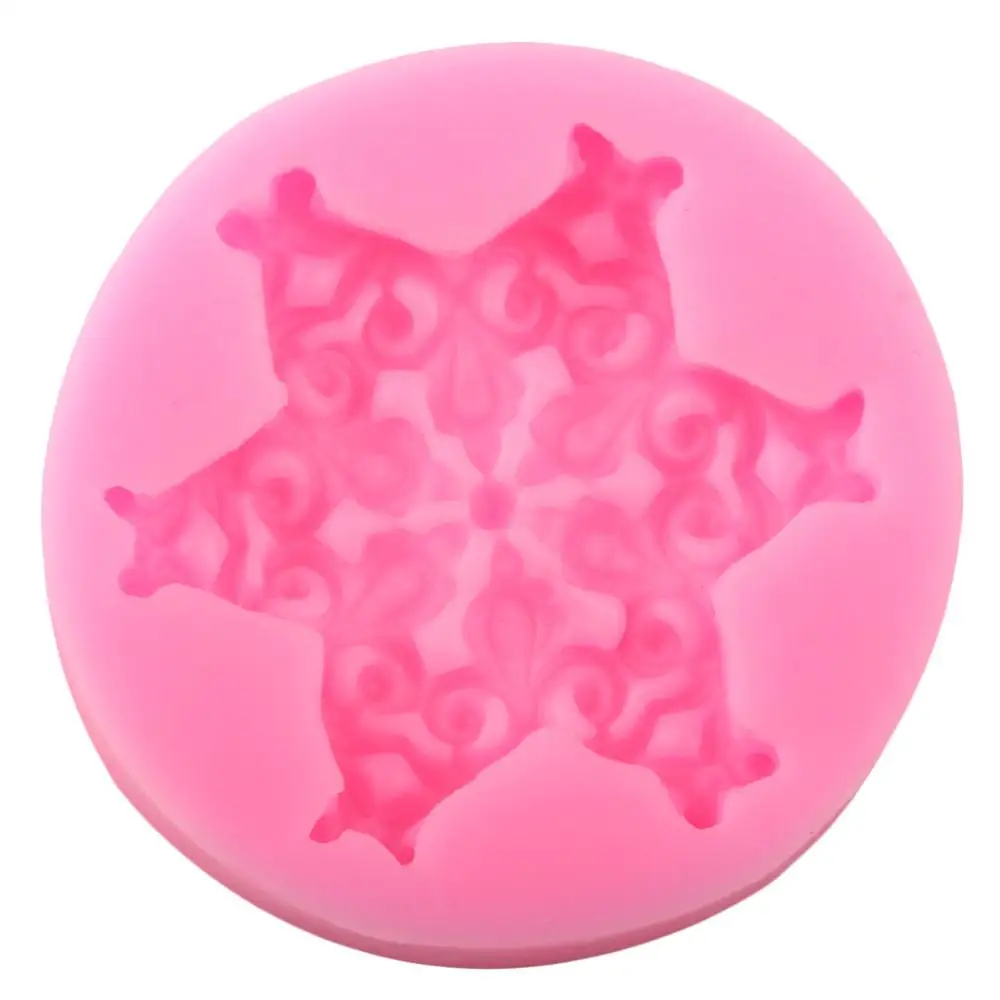 Туфли лодочки с филигранными звезда медальон торт границы силиконовые формы