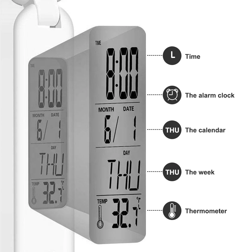 Светодиодный настольный светильник складной с регулируемой яркостью сенсорный