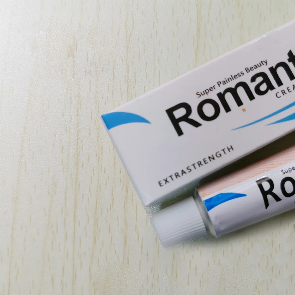 

10g Romantic Super Tattoo Skin Cream Microblading Piercing Assistance Permanent Makeup Before Tattooing Anestesico Supplies