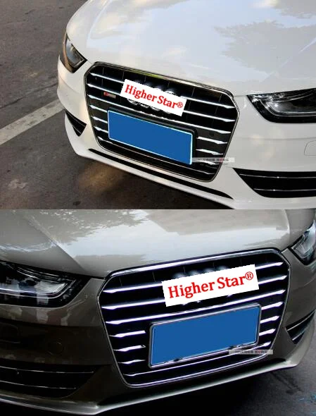 Хромированная декоративная накладка на переднюю решетку автомобиля из