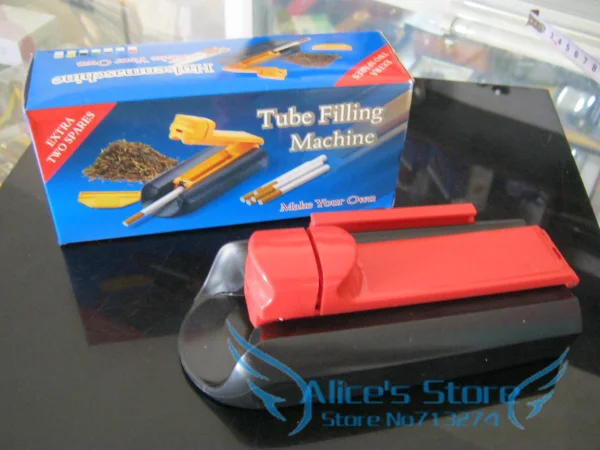 Новый 1 шт. пластиковый роликовый инжектор однотрубный для сигарет машина