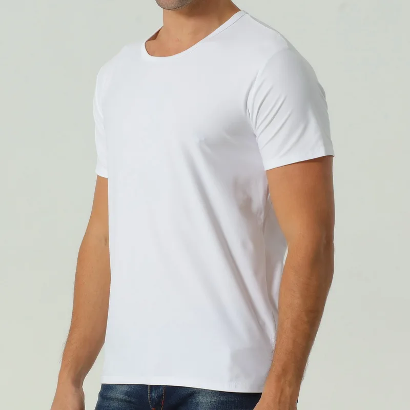 

Новинка 2020, Мужская футболка из модала для фитнеса, одежда для спортивного зала, Мужская футболка для бега, тренировок, спортивная одежда s, б...