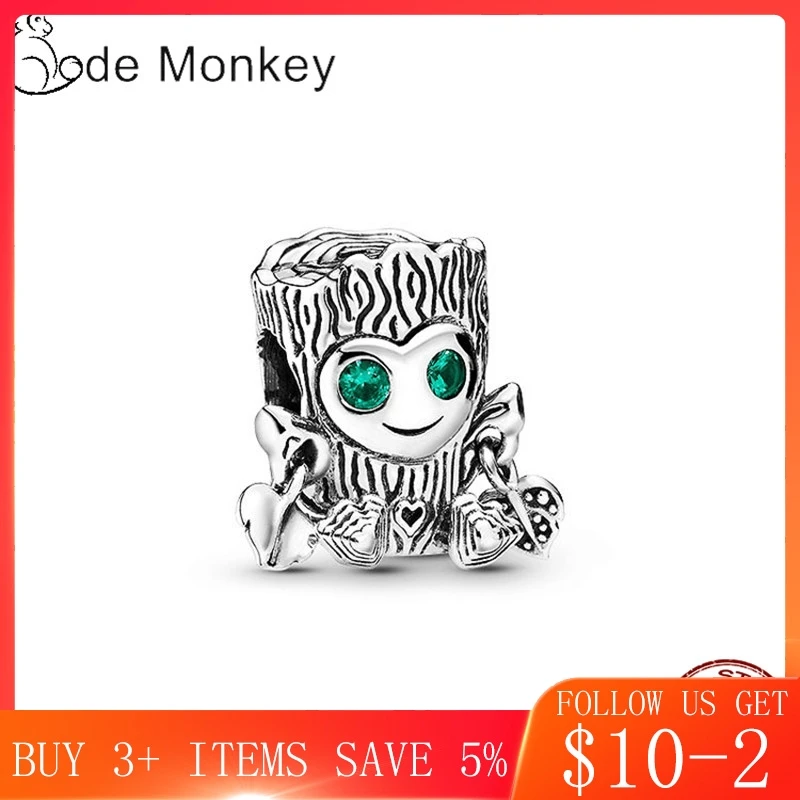 Горячая Распродажа 100% Настоящее Стерлинговое Серебро милые бусины в виде