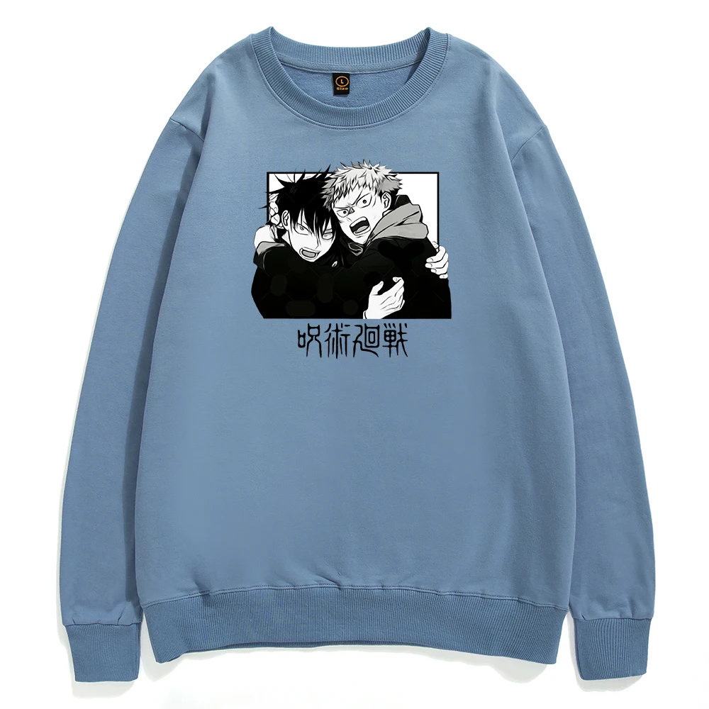 

Осень 2021, лидер продаж, свитшоты для мужчин, худи с мультипликационным рисунком джутсу кайсена