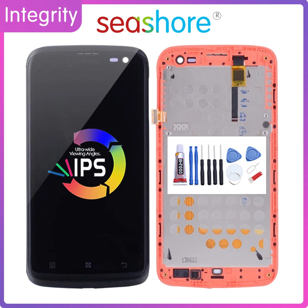 Оригинальный сенсорный ЖК экран для LENOVO S820 дигитайзер в сборе Lenovo дисплей с