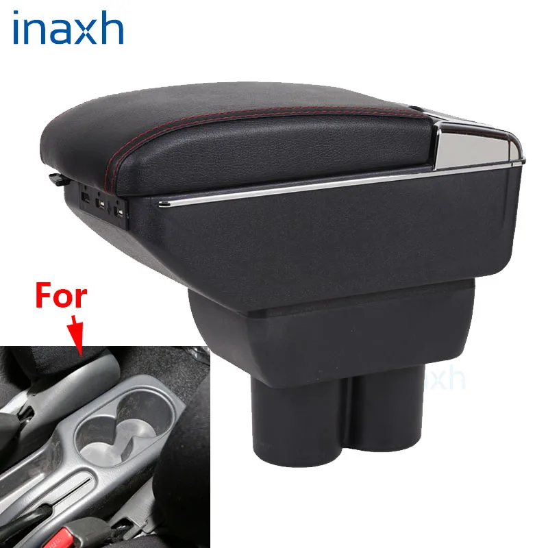 

For suzuki Jimny Armrest car armrest box car accessories central storage box modification USB LED light Retrofit parts
