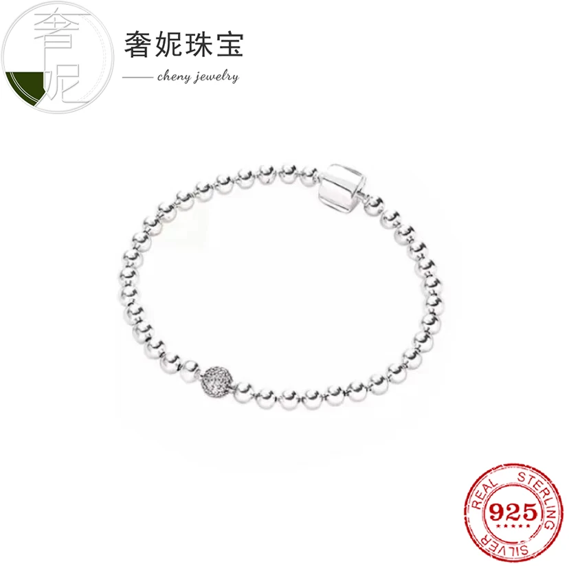 

Fit Original Pan charms bracelet beads S925 sterling silver Hot selling women's bracelets, women's fashion jewelry