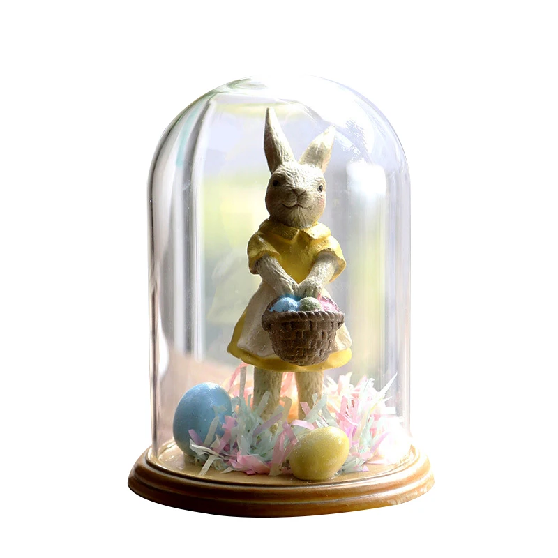 

Easter Cute Egg Bunny Ornaments Creatives Decoration Of Children's Room Desktop Window DRSA889