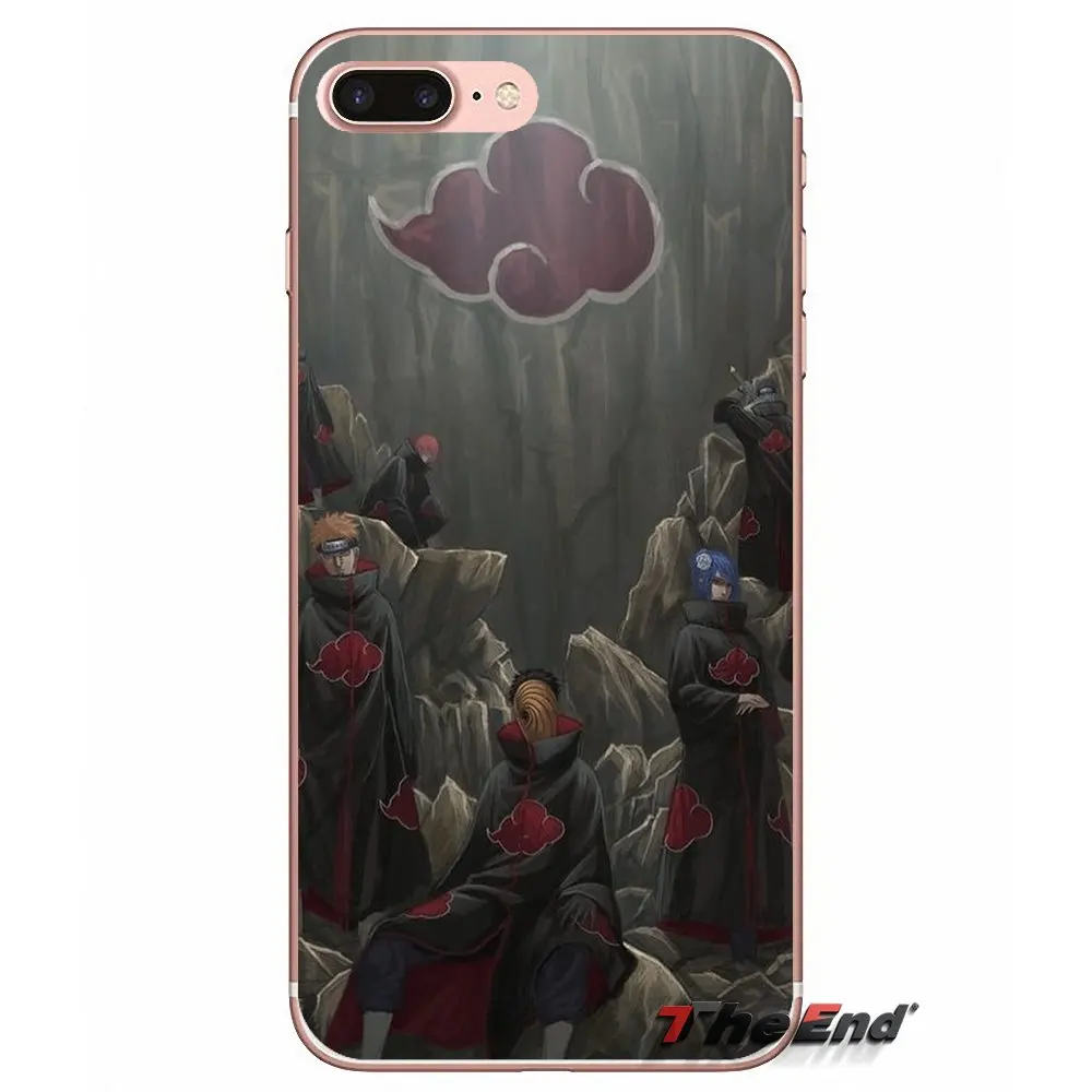 Ботинки в стиле аниме Naruto Akatsuki мягкие прозрачные чехлы для htc U11 один M7 M8 A9 M9 M10 E9