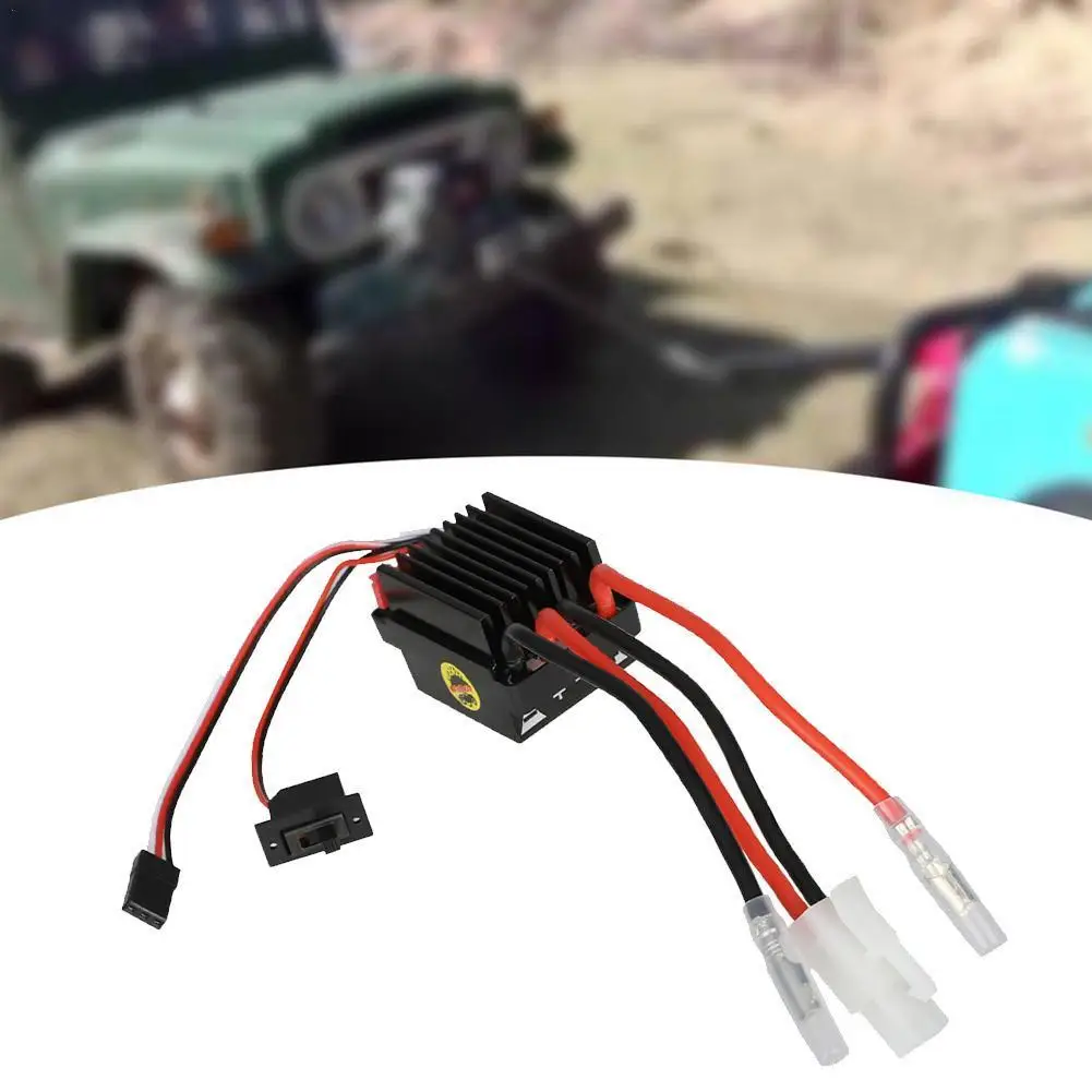 

ESC 320A Speed Controller High Voltage Durable Professional Brushed Motor Accessories For RC Boat Car Replacement Easy Use Hobby