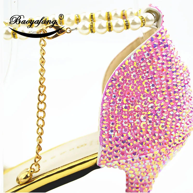 Женские свадебные туфли с острым носком розовые вечерние на шнуровке 6 см со