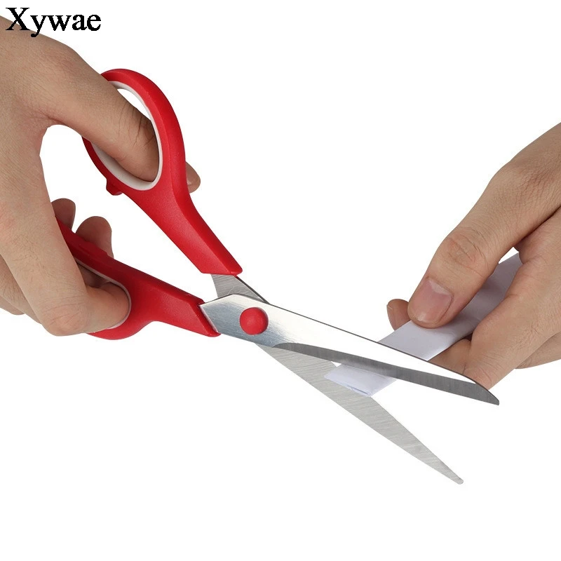 

8" Tailor's Scissors for Fabric Multipurpose Stainless Steel Paper Cutting Needlework Sewing Scissors Household Office Supplies
