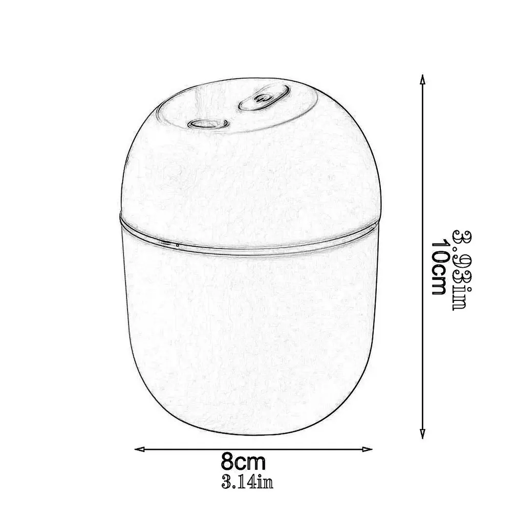 

Large Air Diffuser Usb Capacity Small Portable Alcohol Humidifier For Home Bedroom Mini Humidifier Nawilzacz Powietrza