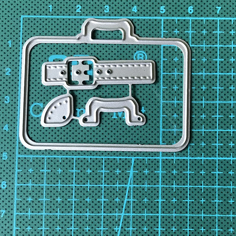 Чемодан с металлической резкой новинка 2018 дорожный Скрапбукинг ремесло штампы