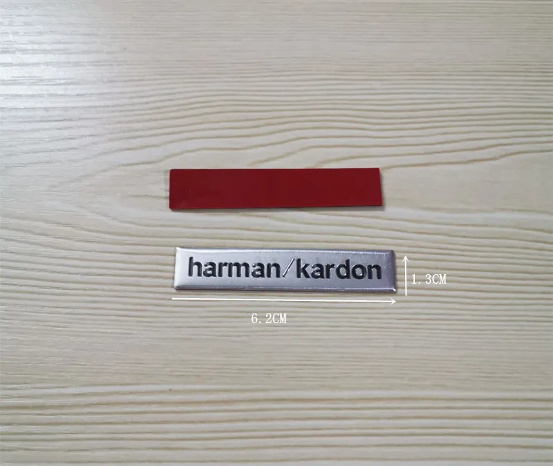 Новые стили 100 шт./лот harman/kardon Hi-Fi динамик аудио 3D алюминиевый значок эмблема
