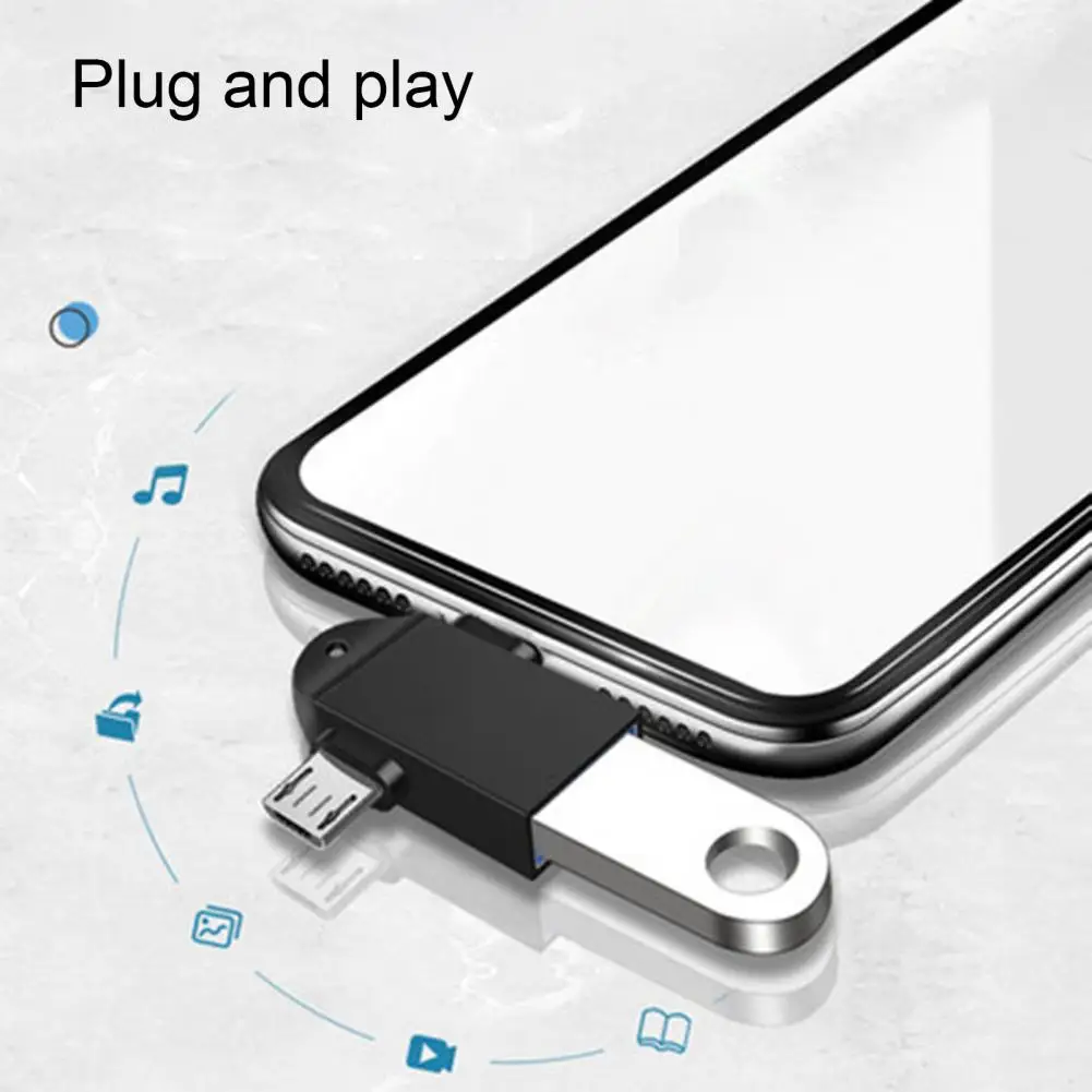 портативный 2 в 1 usb3 0 для type c otg адапт