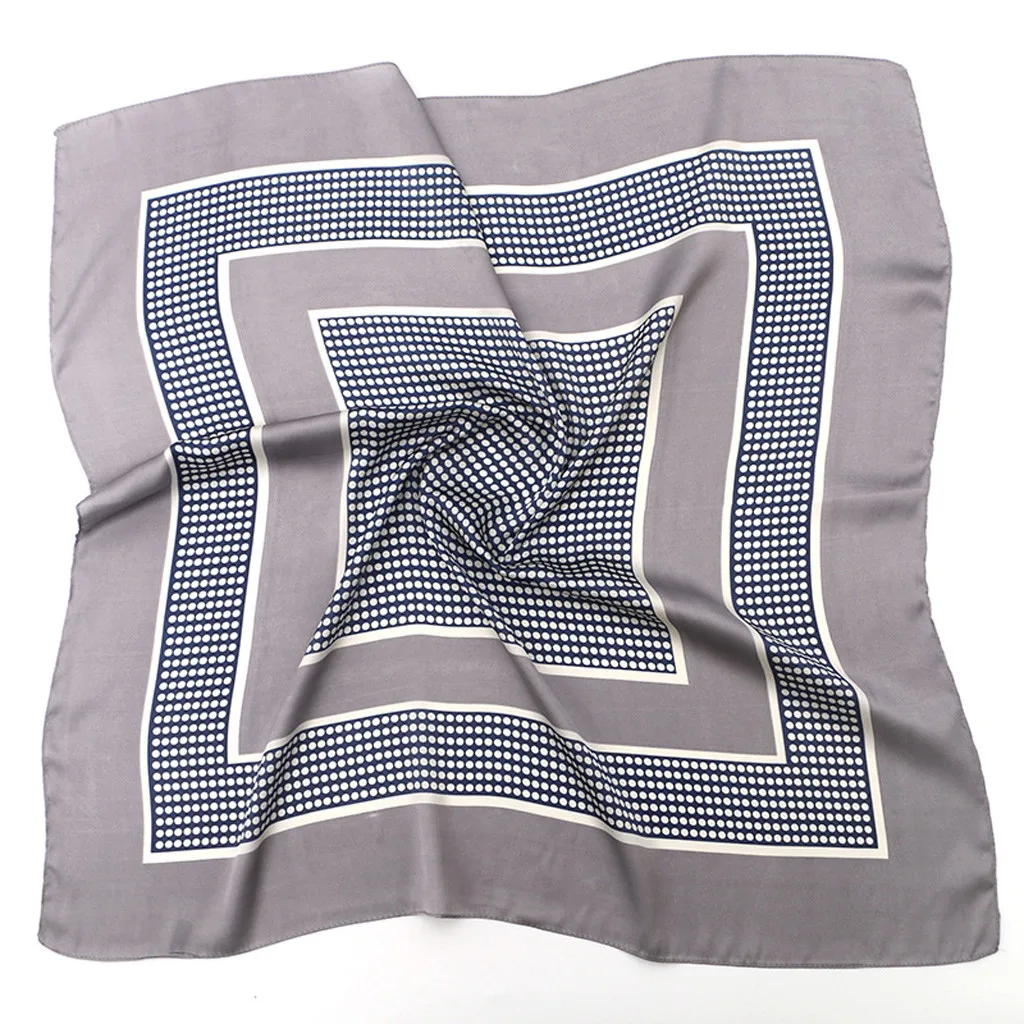 Шарф 2020 Весна Зима Новый женский модный декоративный квадратный шарф с принтом