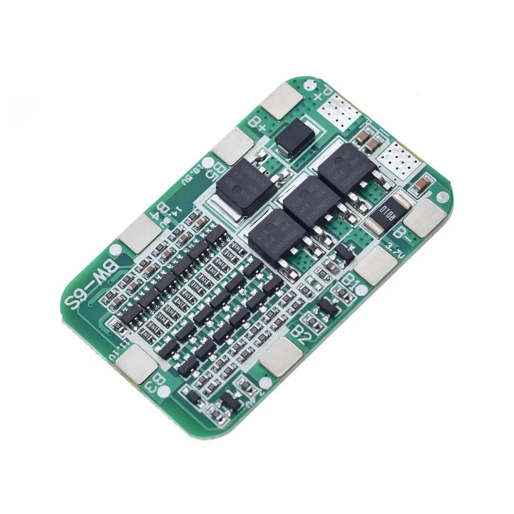 6S 15A 24V PCB плата защиты BMS для 6 пакетов 18650 литий ионный аккумулятор|Интегральные