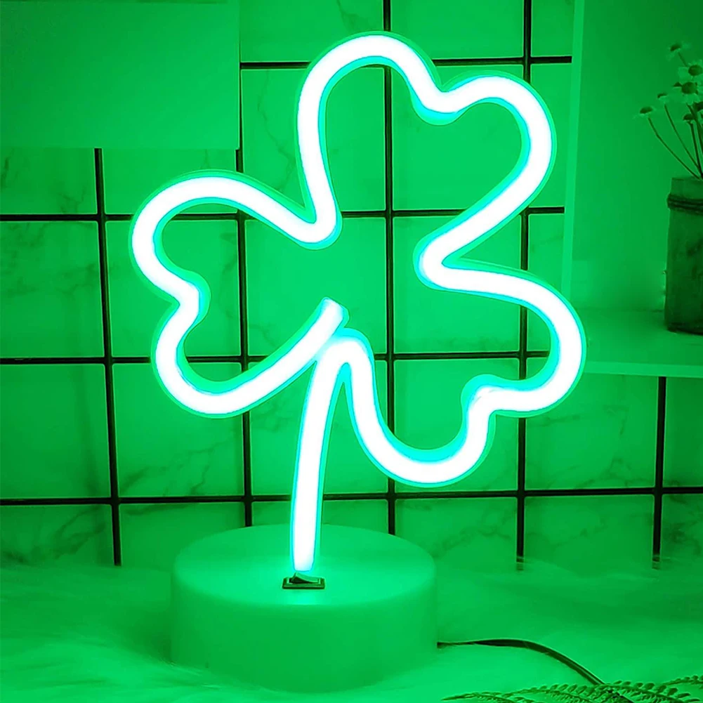 

LED Neon Night Desktop Night Light Battery USB Charging Night Lamp Xmas Birthday Gift Party LED Table Light Neon Lamp Home Decor