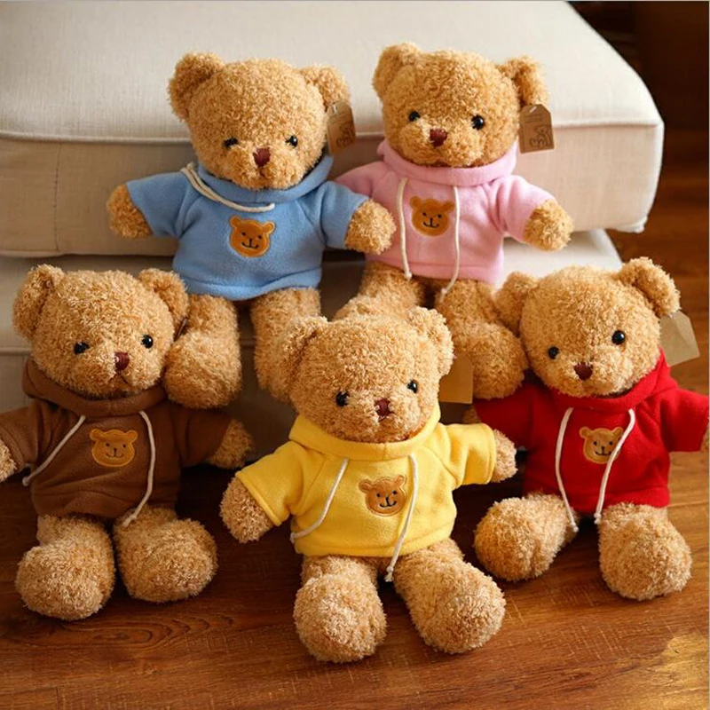 

Kawaii Teddy Bear Toy Plush Toys Stuffed Animals Bear Ragdoll Soft Plush Doll Children Toys Girls Birthday Gift