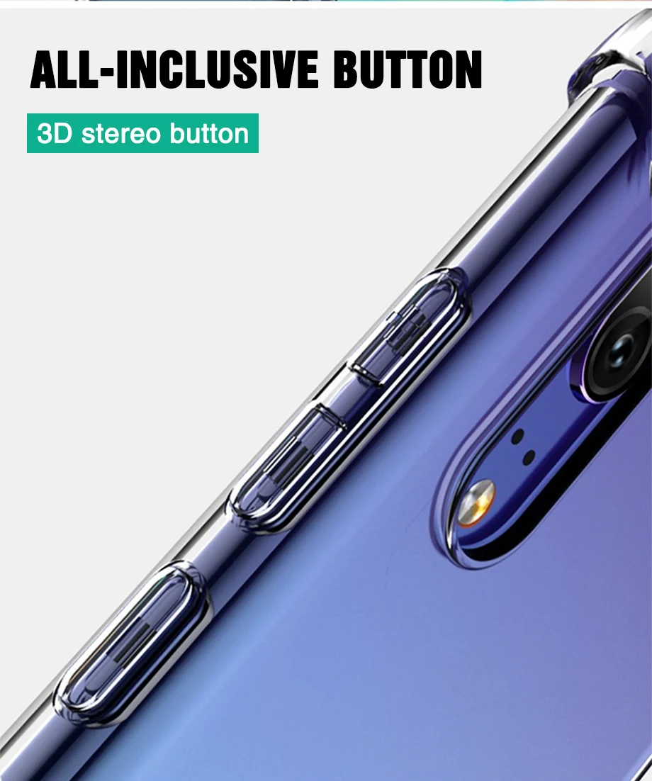 Мягкий ТПУ противоударный чехол для huawei P20 Lite P20 Pro P30 Mate20 Lite Mate30 Pro Чехол на Honor 20 V20 защитная задняя крышка для телефона