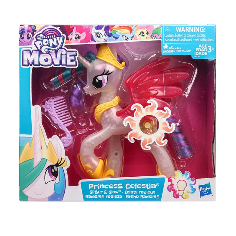 

Hasbro Animation Movie My Little Pony Shining Universe Princess PVC Boxed Model Toys Gifts for Friends or Children