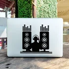 Наклейка DJ для ноутбука Macbook Pro 16 Air Retina 11 13 15 дюймов, виниловая обложка для ноутбука, стикер для Macbook Book Mini M1, кожаный декор