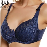 xiushiren plus size bralette new lace bras for women underwear lingerie deep v sexy bra big plus size brassiere size 75d 100e