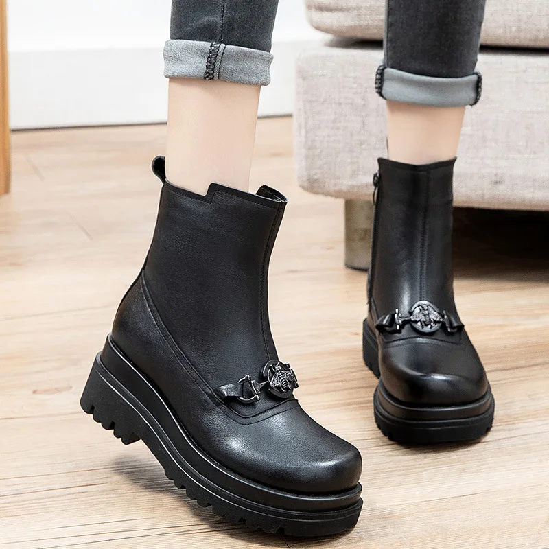 

Fashion Women Boots Luxury Hot Women Shoe Comfortable Brand Woman Shoes Winter Design Winter Shoes Women's Shoes Footwear