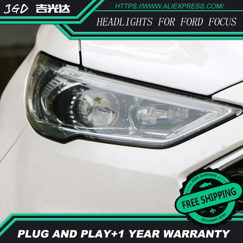 Car Styling Head Lamp for Ford Mondeo Headlights 2017 LED Headlight DRL H7 D2H Hid Bi Xenon Beam | Автомобили и мотоциклы