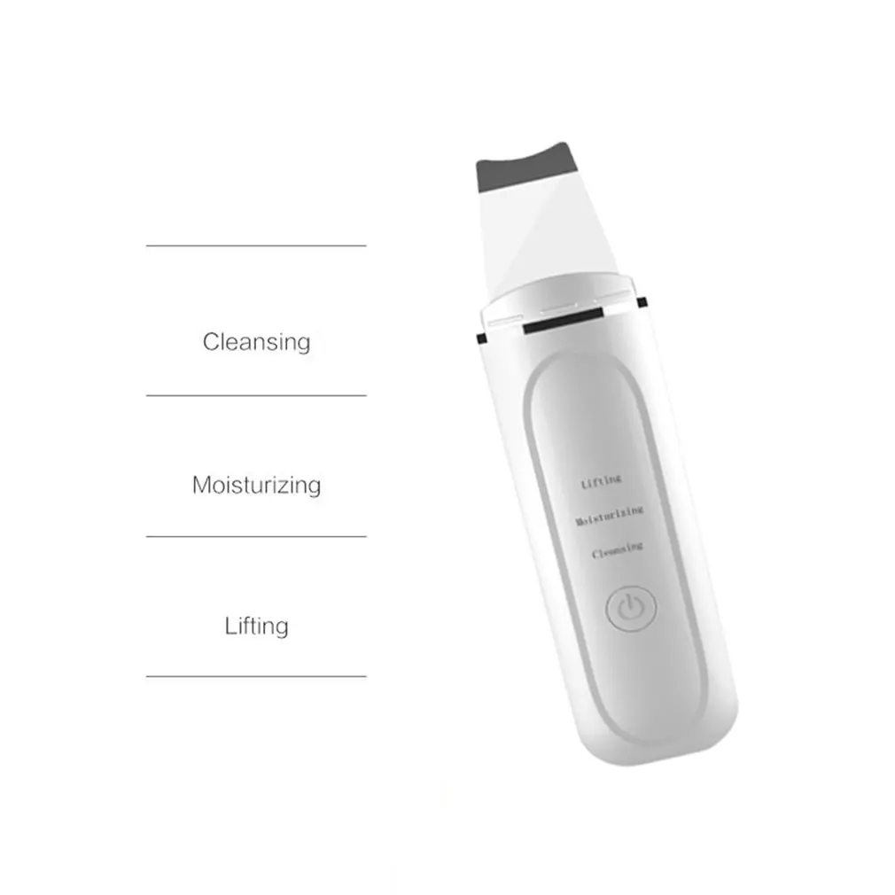 Beauty Equipment Pore Cleansing Care White Usb Scraper Machine To Black Shovel Dead Skin |