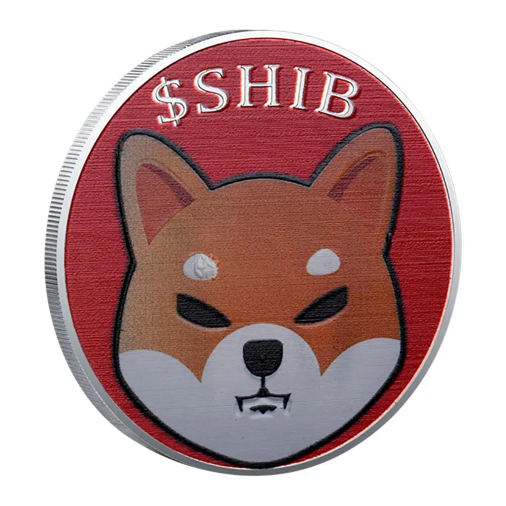 Горячая Распродажа Dogecoin Killer Shiba Inu Coin (SHIB) криптовалютический металлический
