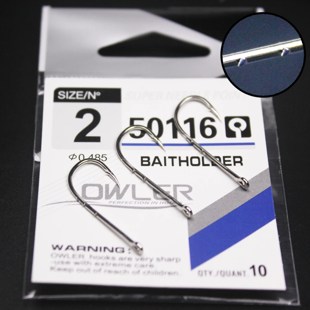 30 шт./лот Owler 50116 набор рыболовных крючков для зимней морской рыбалки аксессуары