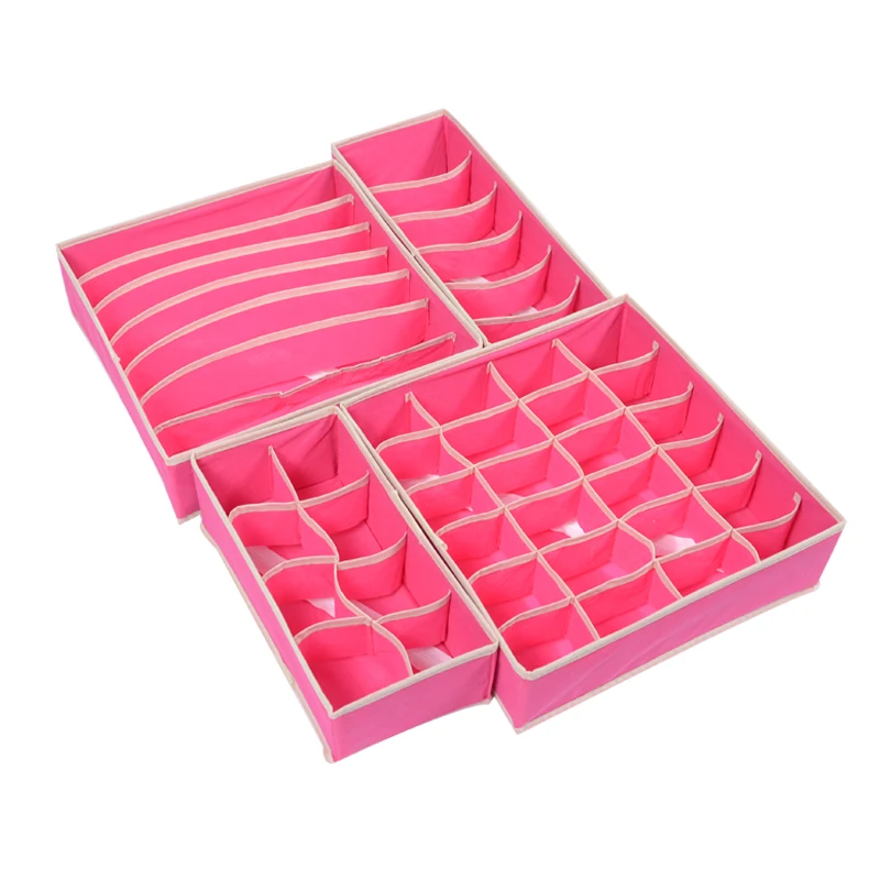 4 шт. коробки для хранения галстуков носков шорт бюстгальтеров|storage box|box forbox for tie |