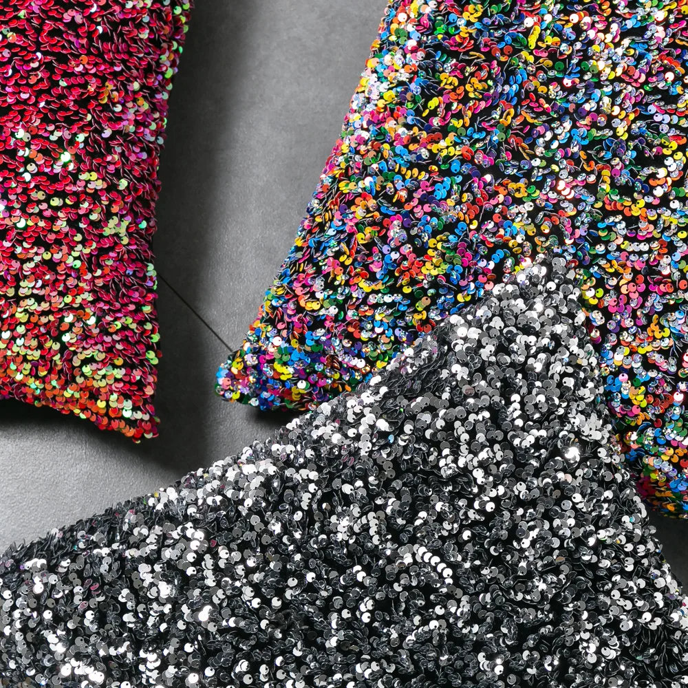 Наволочка с блестками и вышивкой ручной работы наволочка для дивана 45x4 5 см/30х50 см