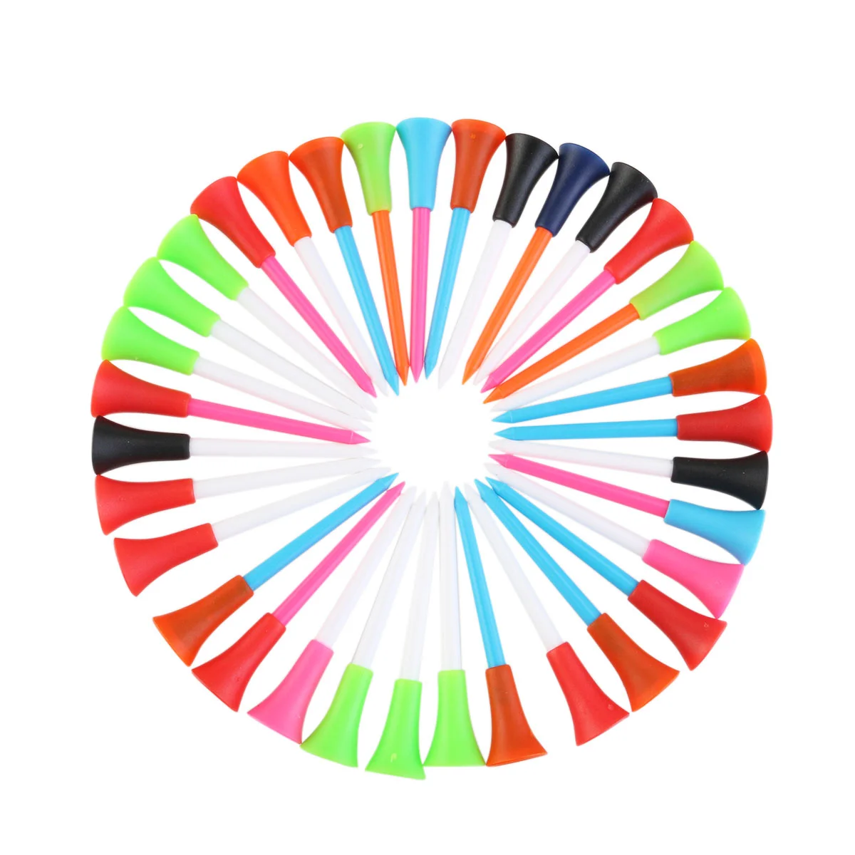 

100 шт. 85 мм резиновые футболки для подушек (случайный цвет)