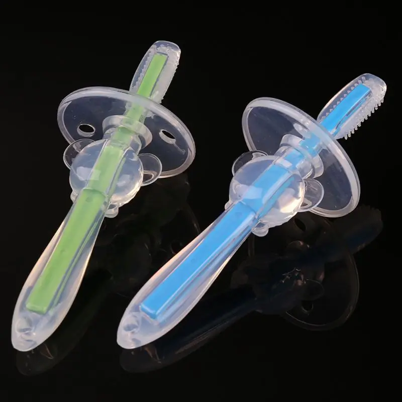 

BABY Soft Chewable Bendable Teether Training Toothbrush brush For Infants