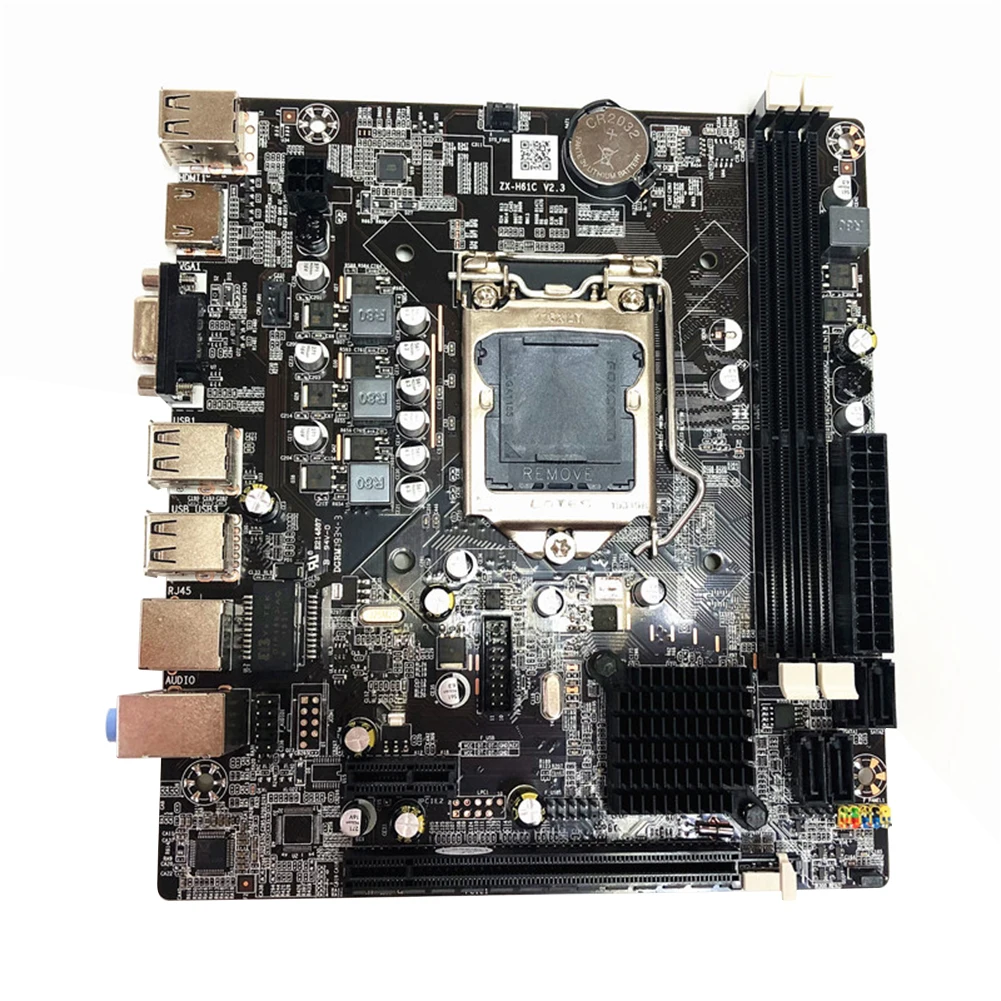 

H61 LGA 1155 Pin 2 DDR3 Mainboard Desktop Motherboard Support i3 i5 CPU DNF