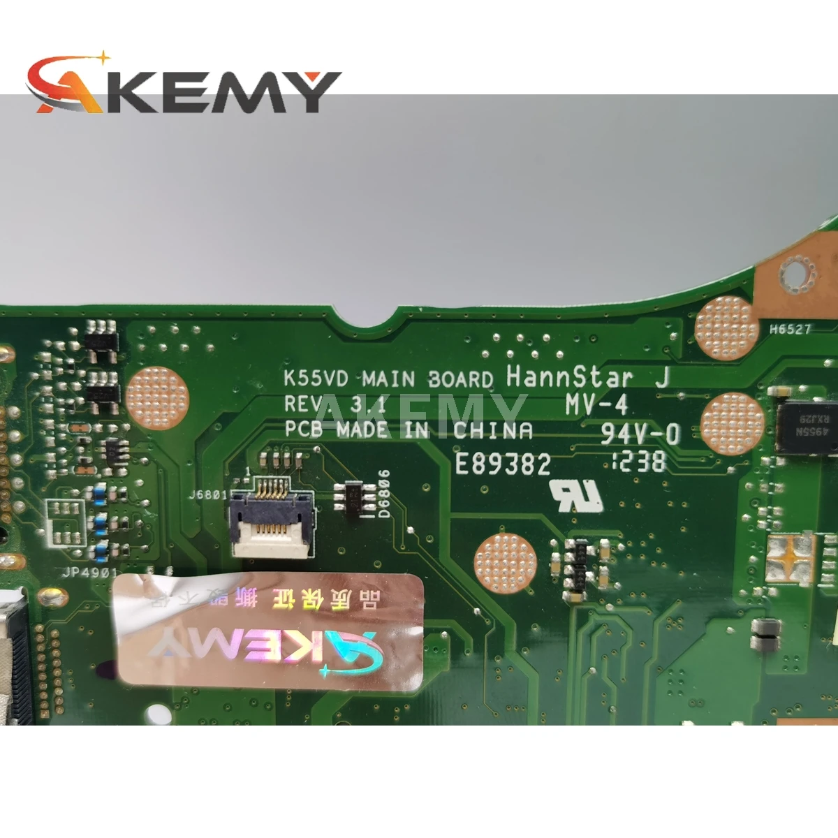 Akemy cable + K55VD материнская плата для ноутбука Asus K55A A55VD F55VD K55V K55 тест оригинальная
