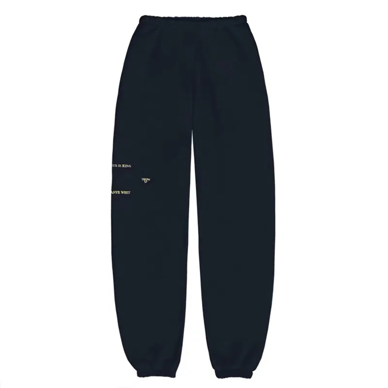 

2019 Kanye West Jesus is King L.A Exclusive Printed Women Men Sweatpants Pants Joggers Hiphop Casual Men Jogger Pants Trousers