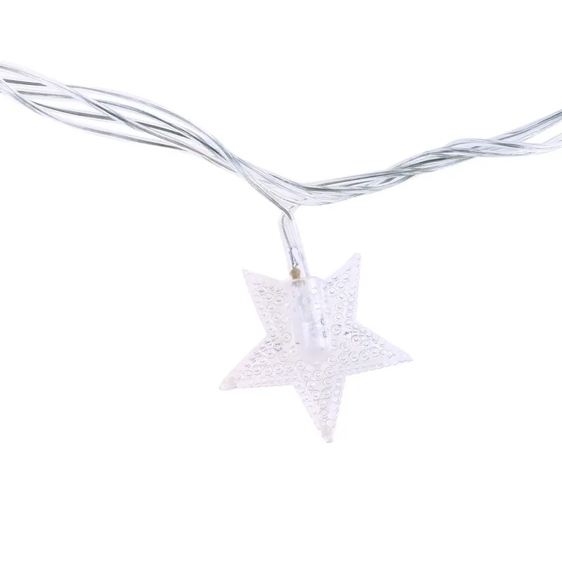 

20LED Leds Star Five-Pointed Shaped LED Fairy String Lights Holiday Christmas Party Wedding Decoration Fairy Lights