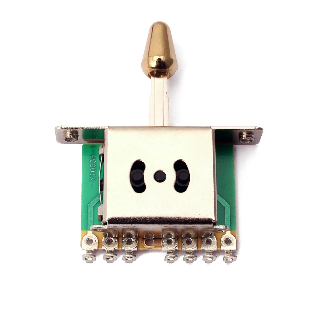 5 позиционный переключатель звукоснимателя с золотым наконечником для