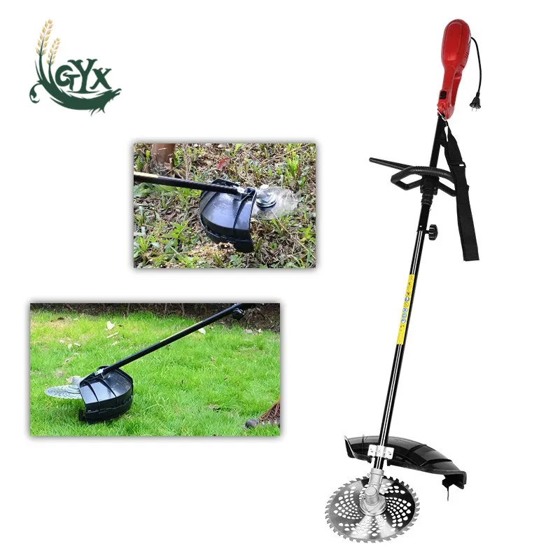 

Small household weeding multifunctional lawn mower wasteland agricultural brush cutter high-power electric lawn mower