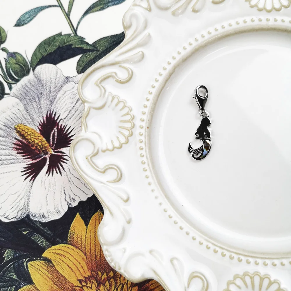 Подвеска в виде абалона русалки романтическая Весенняя брендовая модная новинка