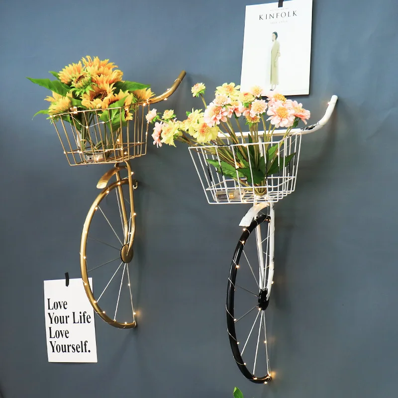 Велосипедная стойка в скандинавском стиле освежитель для бара молочного чая